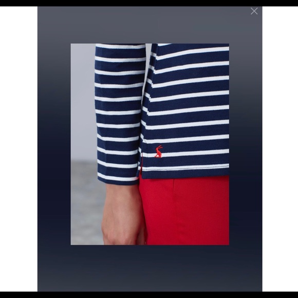 Joules nautical jersey top ⚓️⛴. NWTS 10 - Picture 2 of 9